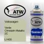 Preview: Volkswagen, Verde Christalin Metallic 2C, L1430: 400ml Sprühdose, von ATW Autoteile West.